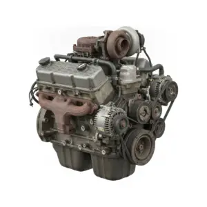 Moteur GMC Truck2500 Series 8-395 (6.5L, turbo diesel), VIN F (8th digit), 25mm oil cooler line nut Diesel 1997 OEM