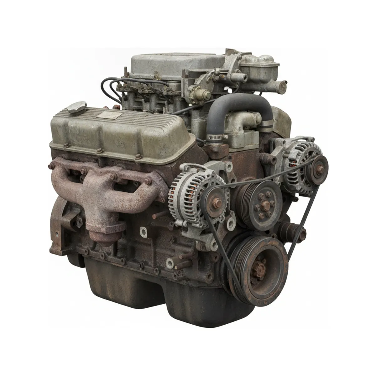 Moteur GMC Truck3500 Series 8-379 (6.2L, VIN J, 8th digit, diesel), model VIN R/V (5th digit), AT Diesel 1991 OEM