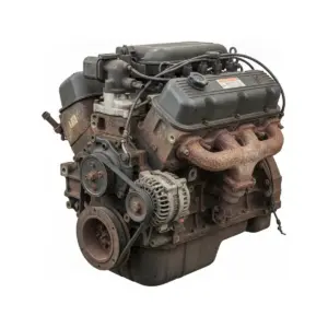 Moteur GMC TruckForward Control 8-350 (5.7L, VIN K, 8th digit), CNG Essence 1992 OEM