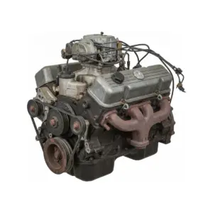 Moteur GMC TruckForward Control 8-350 (5.7L, VIN K, 8th digit), gasoline Essence 1993 OEM