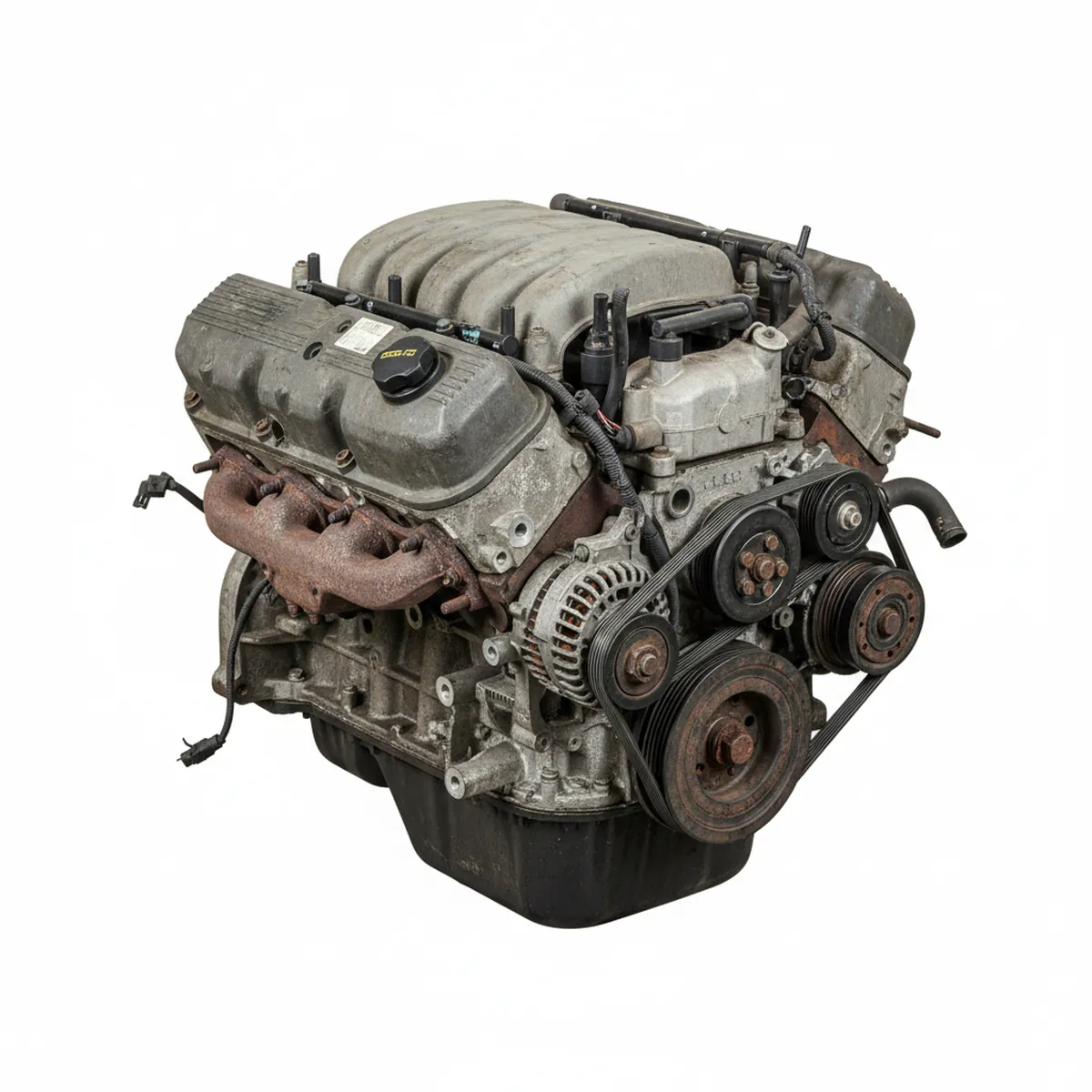 Moteur GMC Truck-Sierra 1500 5.3L, VIN M (8th digit, opt LH6) Essence 2008 OEM