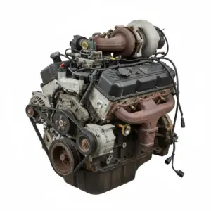 Moteur GMC Truck-Sierra 3500 6.6L turbo diesel (VIN 1, 8th digit), w/o California Diesel 2001 OEM