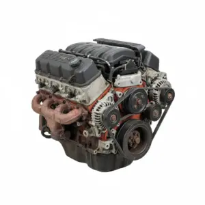 Moteur GMC Truck-Sierra 3500 6.0L (VIN K, 8th digit, opt LY6), chassis cab Essence 2009 OEM