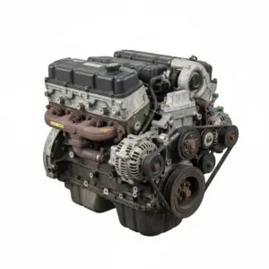 Moteur GMC Truck-Sierra 3500 6.6L (VIN 6, 8th digit, opt LMM) Diesel 2009 OEM