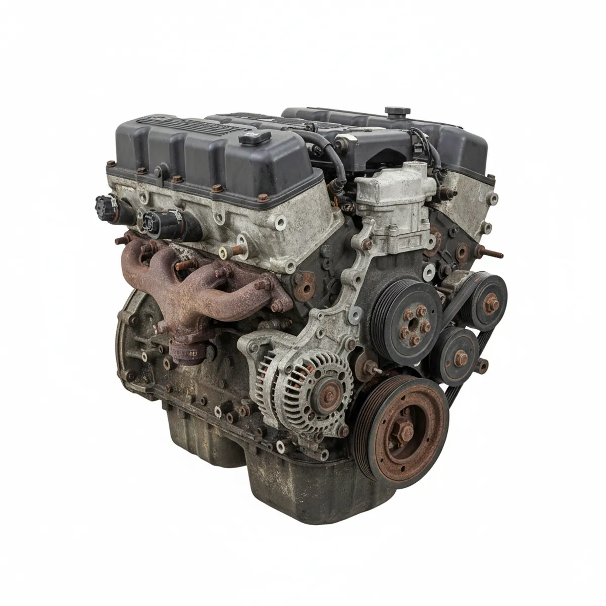 Moteur GMC Truck-Sierra 3500 6.6L (VIN 8, 8th digit, opt LML) Diesel 2013 OEM