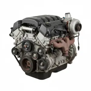 Moteur GMC Truck-Sierra Denali 3500 (6.6L), gasoline (VIN 7, 8th digit, opt L8T) Essence 2021 OEM