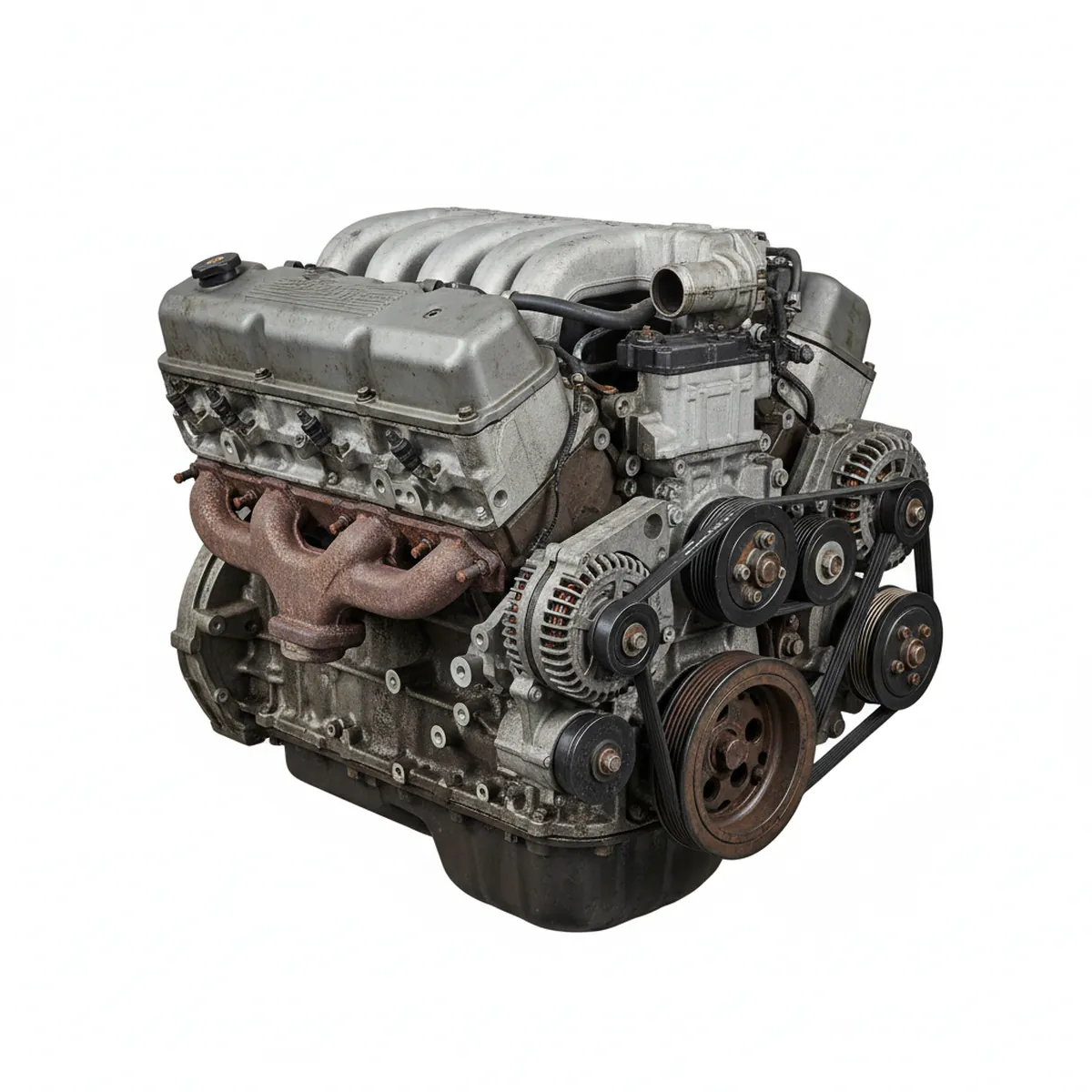 Moteur GMC Truck-Sierra Denali 3500 (6.6L), gasoline (VIN 7, 8th digit, opt L8T) Essence 2022 OEM