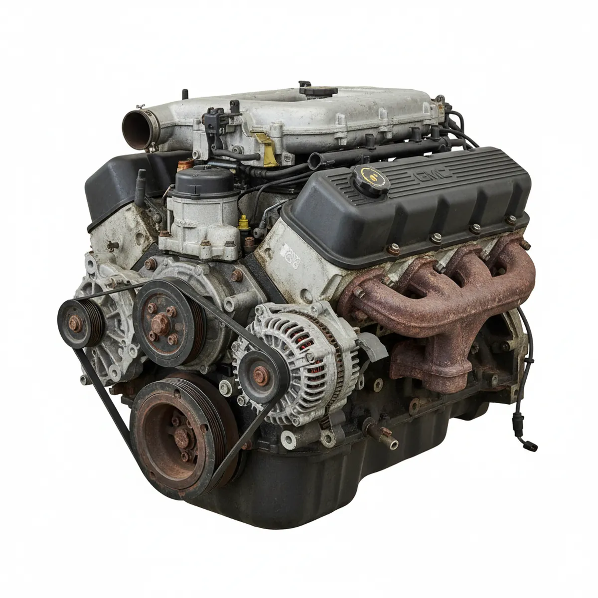 Moteur GMC Truck-Yukon 5.7L (8-350, VIN R, 8th digit) Essence 1997 OEM