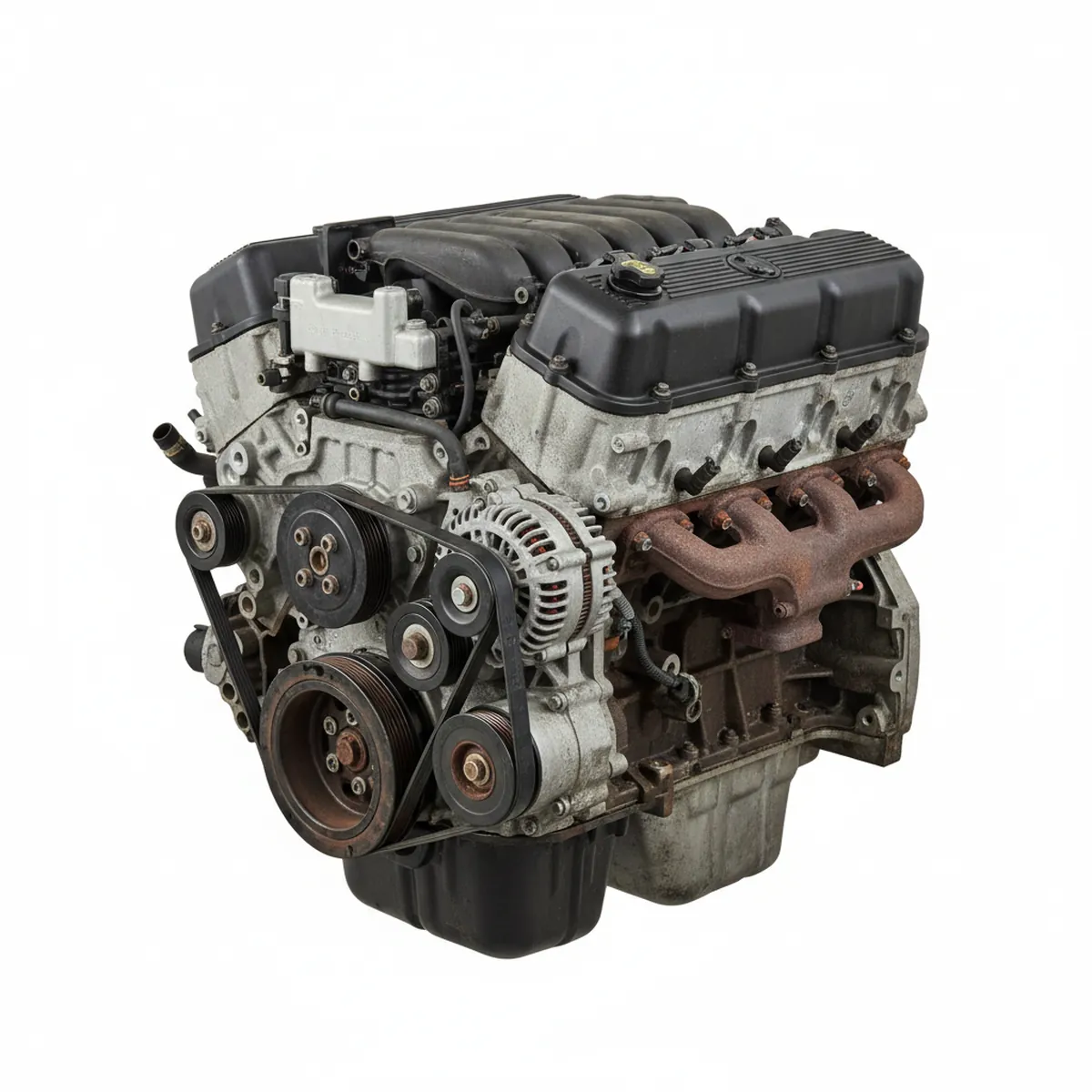 Moteur GMC Truck-Yukon 5.3L (VIN 0, 8th digit, opt LMG) Essence 2014 OEM