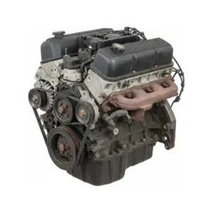 Moteur GMC Van Savana 1500 4.3L (VIN W, 8th digit), ID ABA (standard bell housing bolts) Essence 1999 OEM