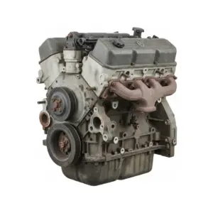 Moteur GMC Van Savana 3500 4.3L (VIN W, 8th digit, 6-262), ID UBA (metric bell housing bolts) Essence 1999 OEM