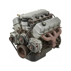 Moteur GMC Van Savana 3500 5.7L (VIN R, 8th digit, 8-350), CNG Essence 1999 OEM