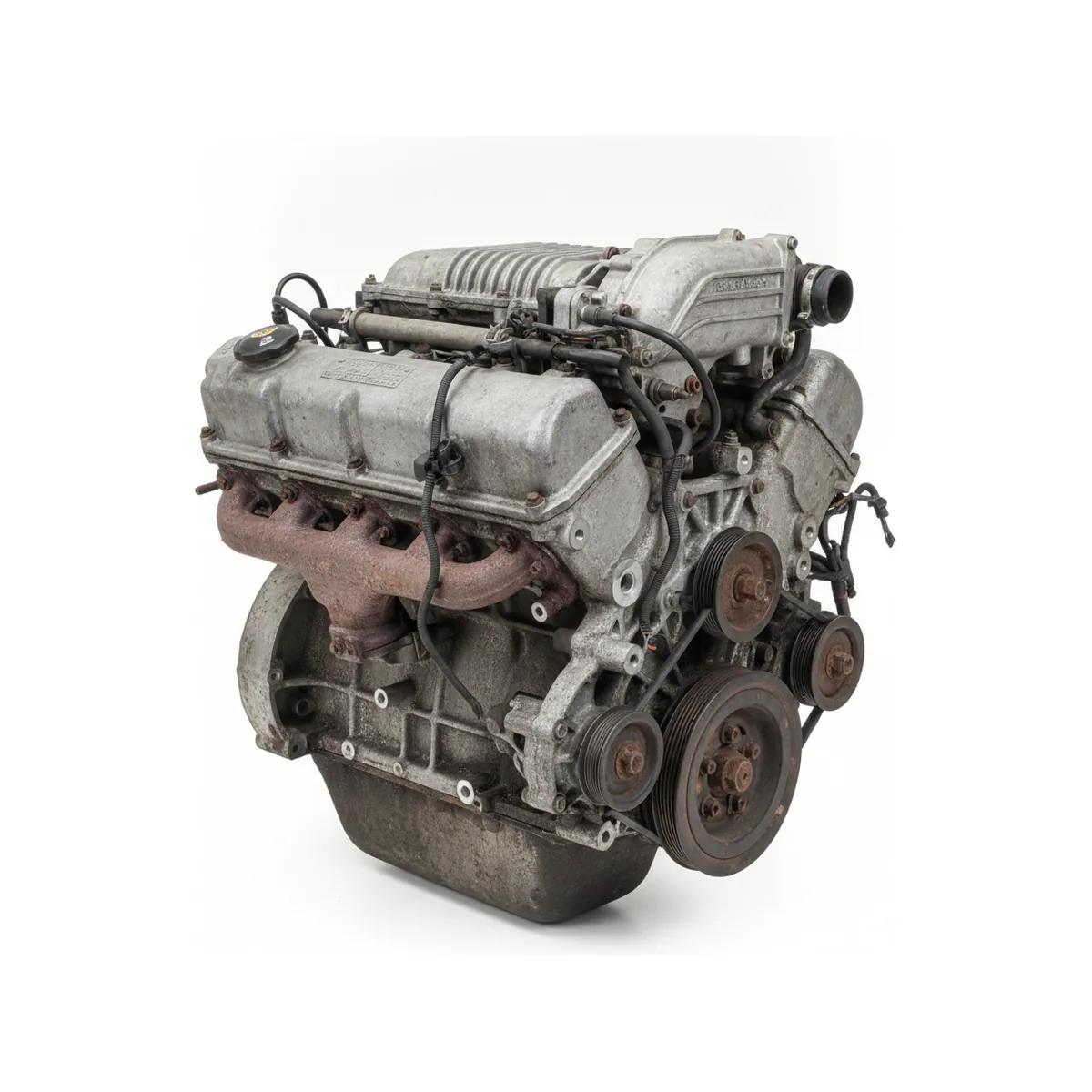 Moteur Jaguar XJ6 (4.0L), supercharged option, (VIN 1, 7th digit) Essence 1996 OEM