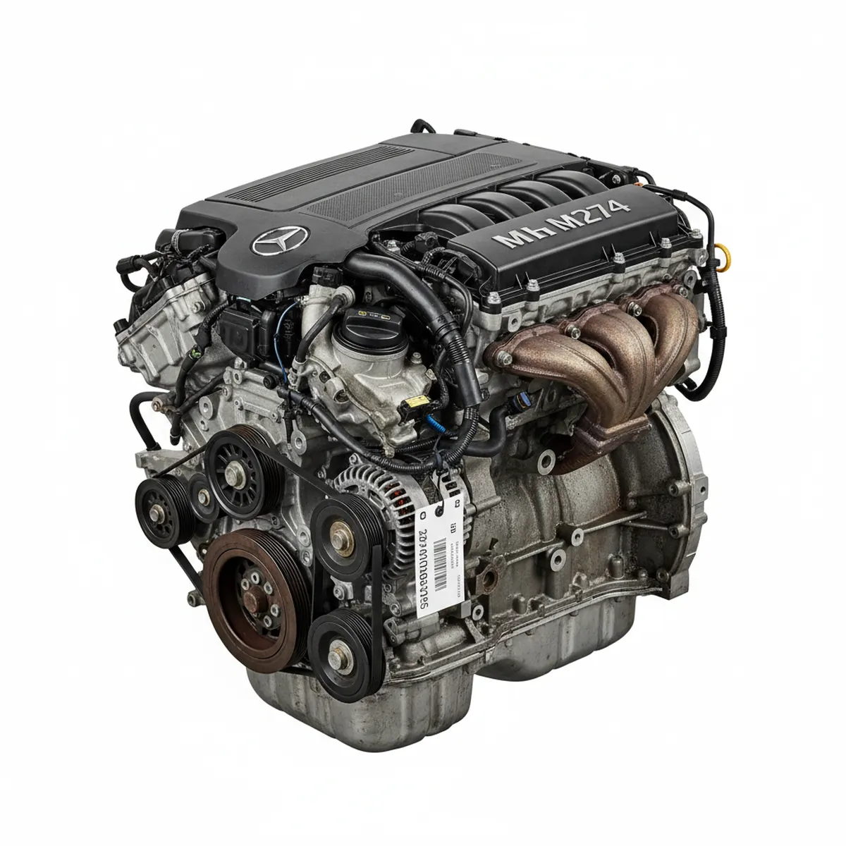 Moteur Mercedes-Benz C Class 205 Type, Sedan, C300, RWD (VIN 4J, 6th and 7th digits), ID 2740106105 Essence 2017 OEM