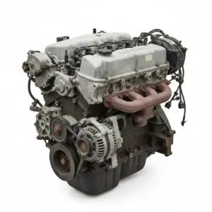 Moteur Nissan Truck 4 cylinder (KA24E, VIN S, 4th digit), 4x4 Essence 1992 OEM