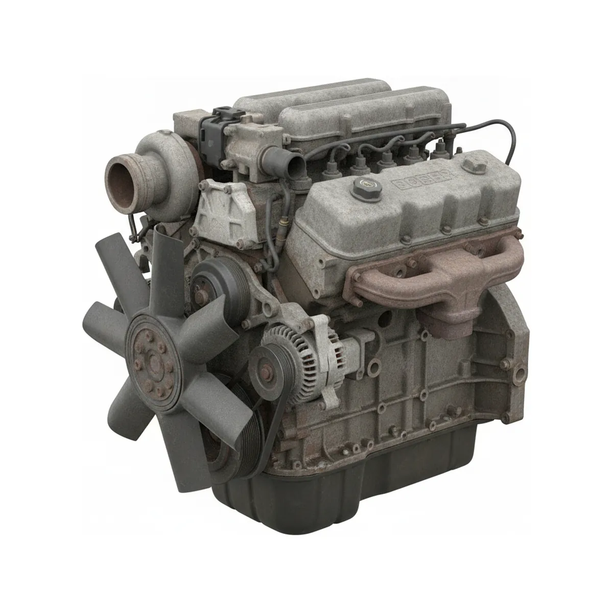 Moteur Ram Truck-2500 Series 5.9L (diesel), VIN 6 (8th digit, Standard) Diesel 2004 OEM